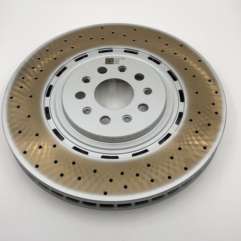 2pcs Brand New Front Brake Disc Dimpled Rotors For 2017-2022 Maserati Levante S gallery