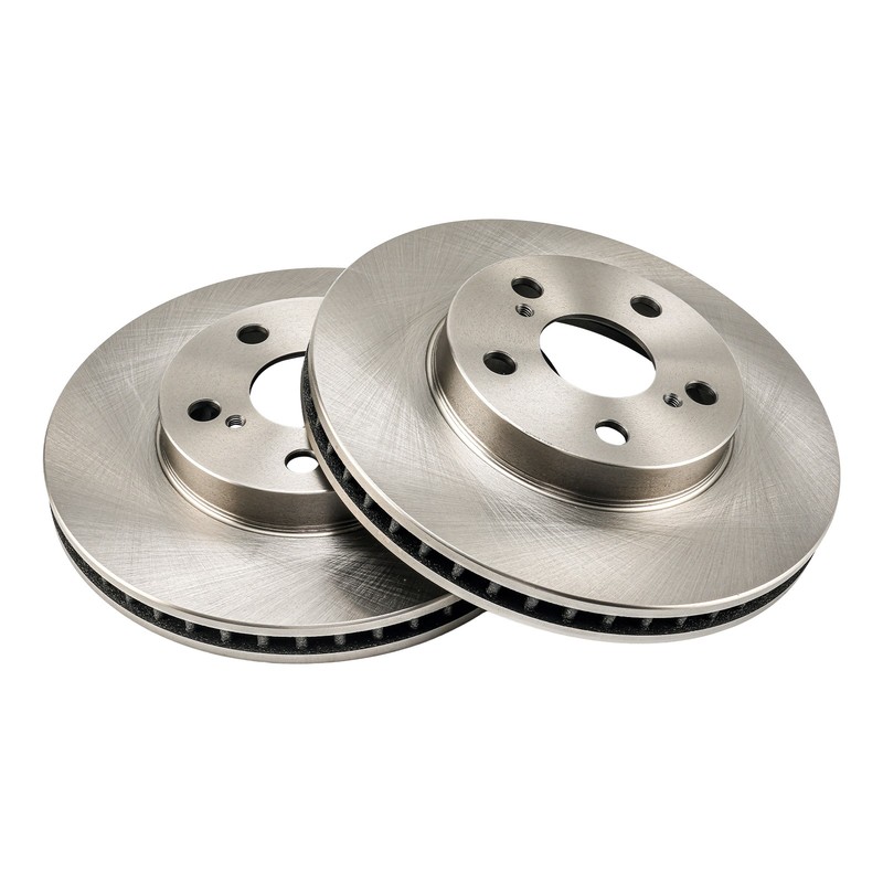2x Front Coated Brake Rotors For 2010-2011 Toyota Prius 2013-2015 Plug-In 31541 gallery