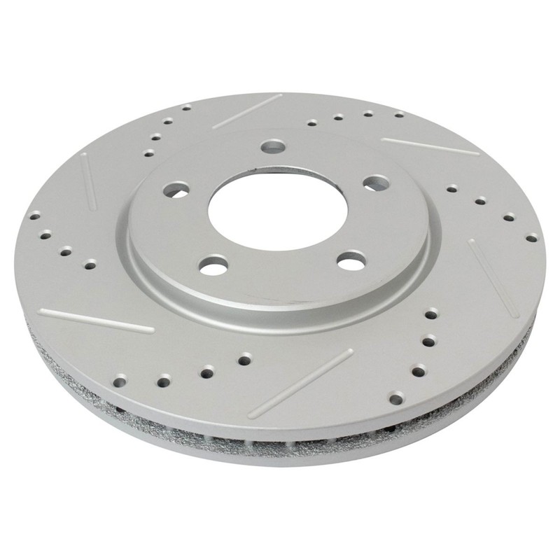Brake Pad & Performance Rotor Metallic Set Front Rear for Dodge Caravan gallery
