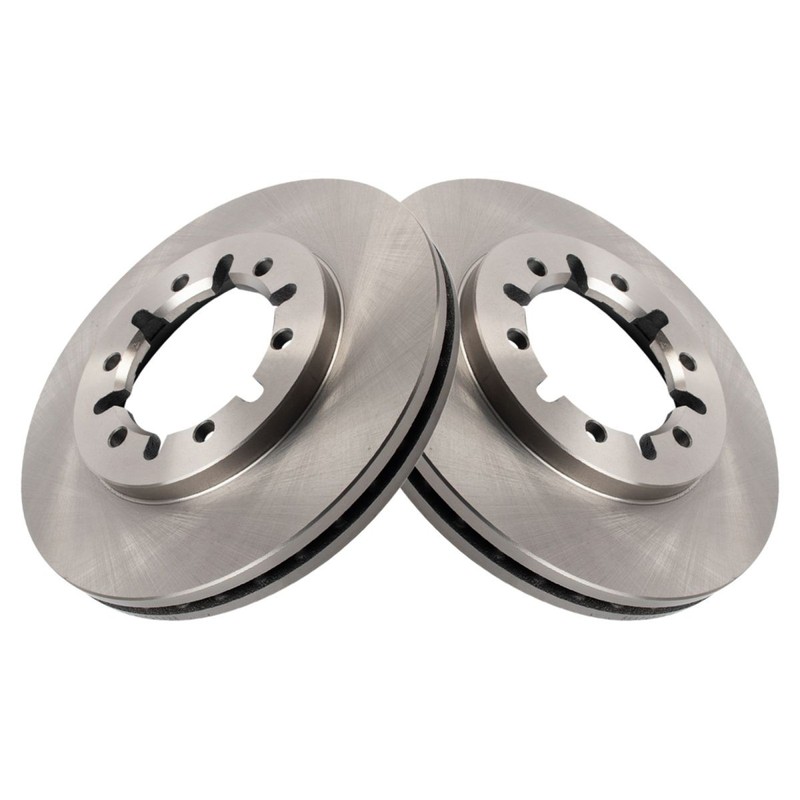 Front Premium Posi Ceramic Brake Pad & Rotor Kit for Nissan Frontier Truck gallery