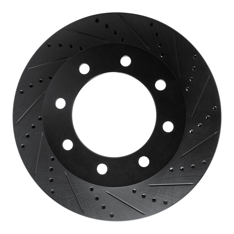 Dynamite Friction Front Passenger Side Disc Brake Rotor for +More (633-54196R)