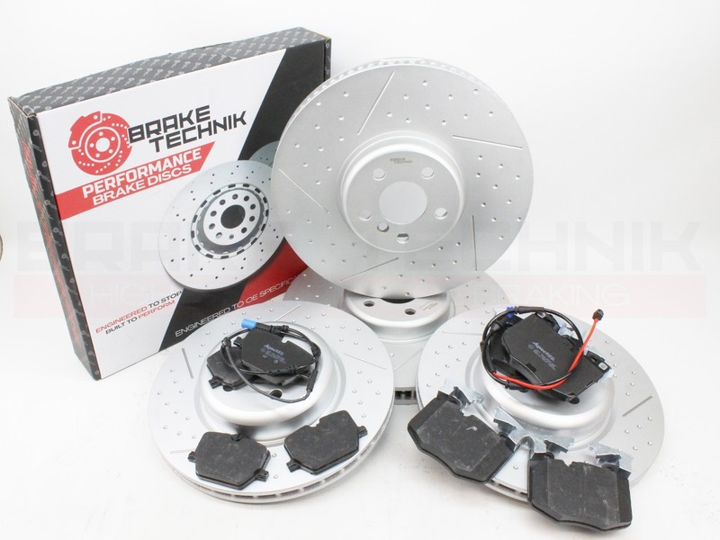 FOR BMW 430I XDRIVE G23 PERFORMANCE DIMPLED GROOVED FRONT REAR BRAKE DISCS PADS gallery