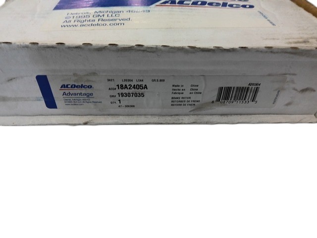 GM NON-COATED REAR (B) NEW OEM 18A2405A 19307035