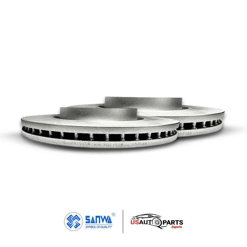 SET OF 2 FRONT BRAKE ROTOR VENTED & GEOMET COATED 294mm FOR JEEP OUTLANDER 04-20 gallery