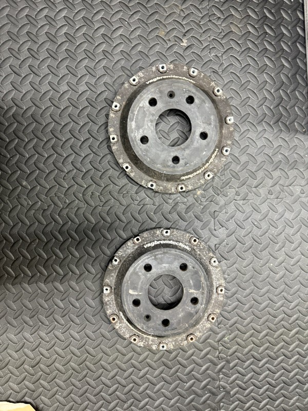 Vagbremtechnic front bells x2 DB4107 362mm x 32mm 2 piece ttrs