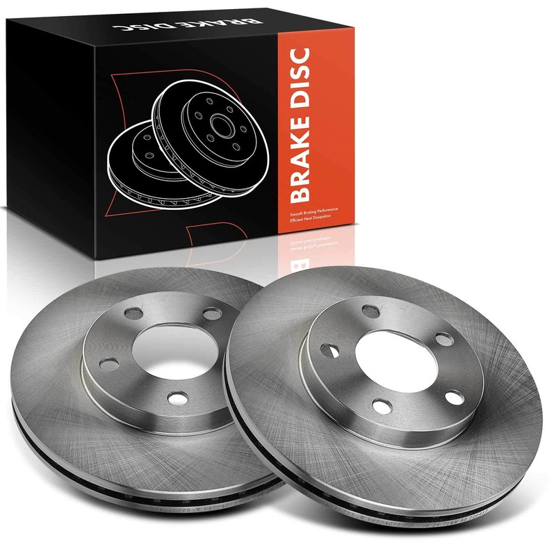 2pcs Front Left & Right Disc Brake Rotors for Ford Mustang 1994 1995 1996-2004
