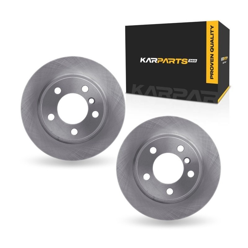 For Mini Cooper Paceman 2013-2016 Brake Rotors Rear | Cast Iron | Rotors Only