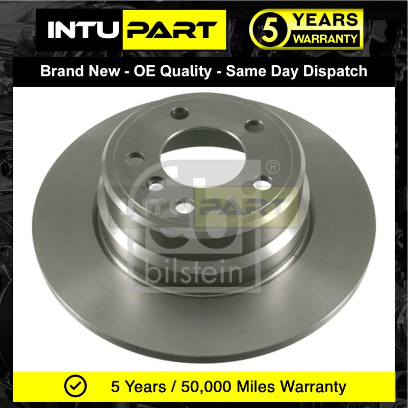 Fits BMW X5 2000-2006 3.0 D 4.4 IntuPart Rear Brake Discs 34211164911