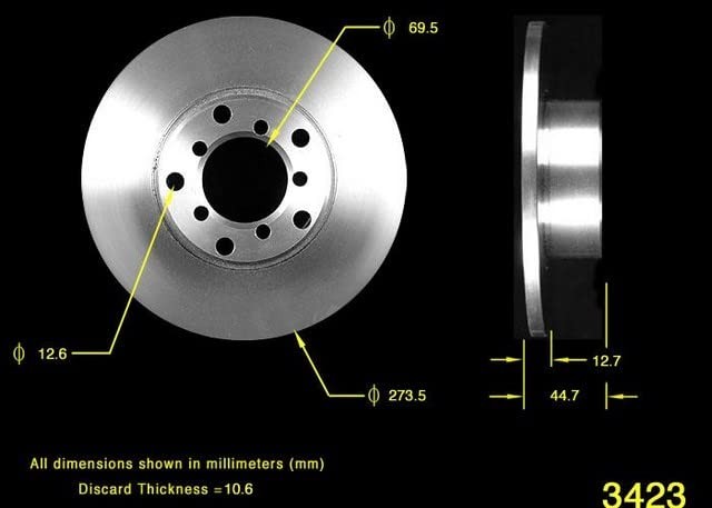 Bendix Premium Drum And Rotor Disc Brake Rotor P N Prt1649 gallery