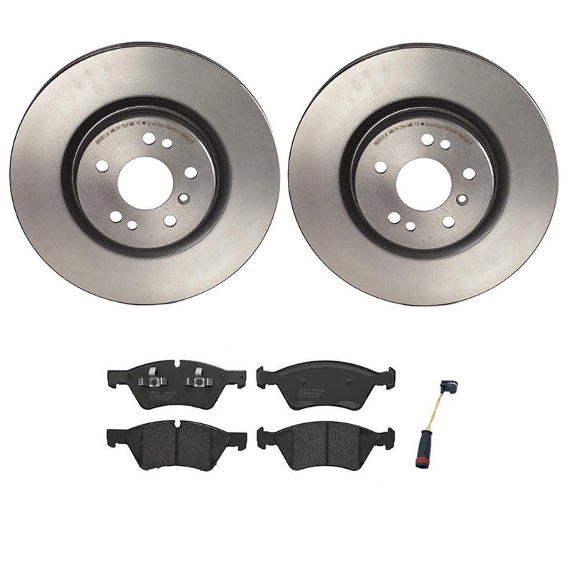 Brembo Front Brake Kit Low Met Pads 330mm Disc Rotors for Mecedes W251 R-Series