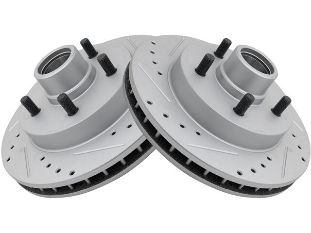 Front Brake Rotor Set fits Chevy C1500 Suburban 1992-1999 5.7L V8 65JNCZ