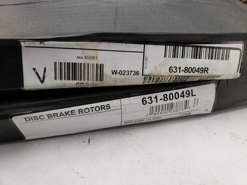 Mazda 3 14-16 DFC Premium Drilled & Slotted Rear set Brake Rotor 631-80049 R/L