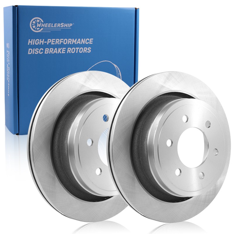 New Rear Disc Rotors For Ford F-150 Lincoln Mark LT 54186