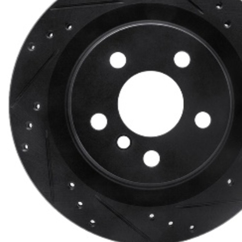 For BMW 228i xDrive Gran Coupe 2020-2024 Rotor Set | Black | Drilled And Slotted gallery