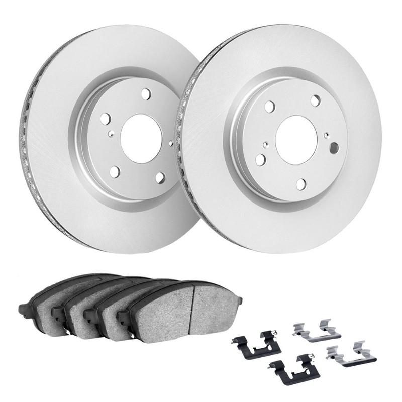 For BMW 328d/328d xDrive 2014-2018 Brake Set Front and Rear | Plain | Cast-Iron gallery