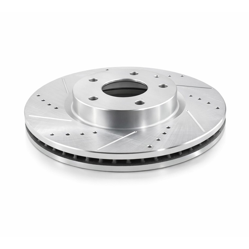 11.69 " Front Drilled Slotted Brake Rotor FOR 2014 2015-2020 2021 Mazda 6 CX-5 gallery