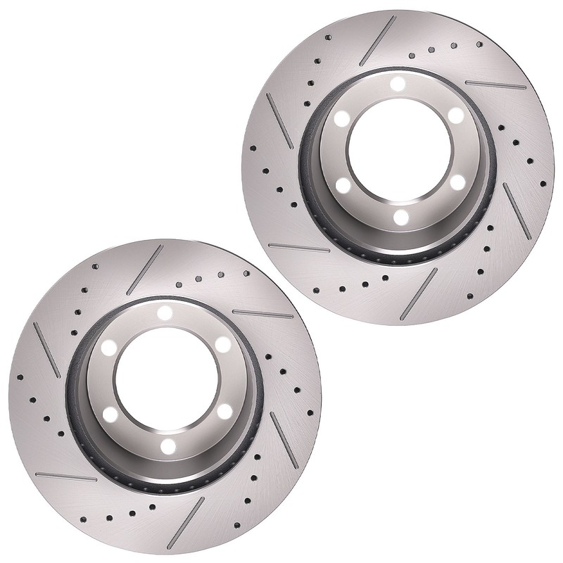 Front Vented Brake Rotors with Pads for Toyota Tacoma 1999-2004 S31165 P799 gallery