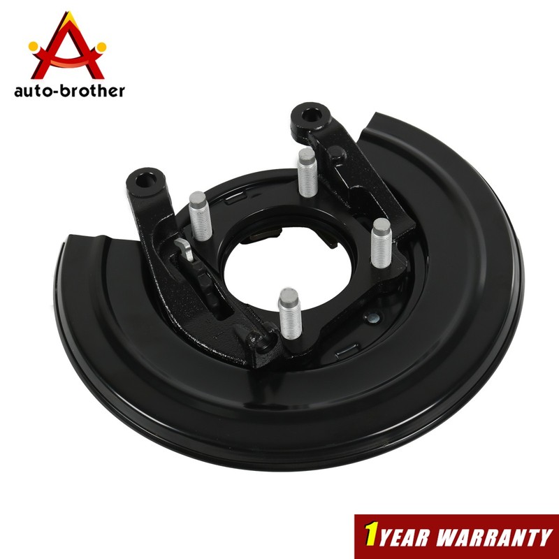 Rear Passenger Side Parking Brake Backing Plate For 05-12 Ford F-250 Super Duty gallery