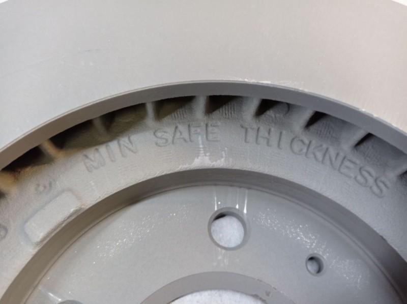 Front brake disc set for Cadillac CTS 18060682 177-887 gallery