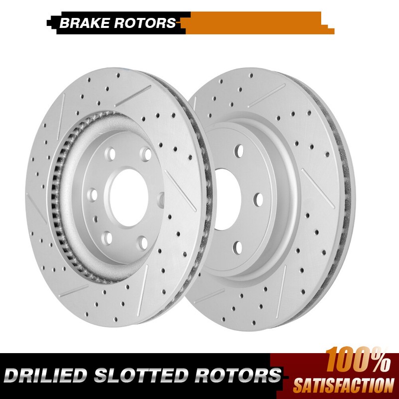 Front Disc Brake Rotors for 2007-2017 Chevy Traverse Enclave GMC Acadia Outlook
