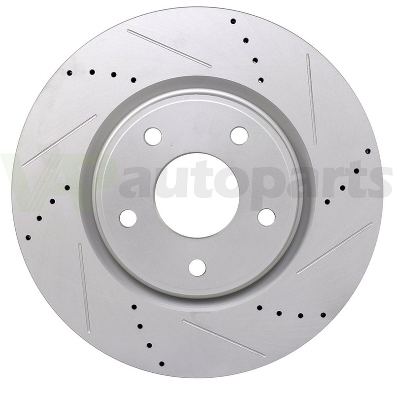 Front Brake Rotors Discs For Chrylser Pacifica Dodge C/V Journey Slot Drill 2pcs gallery
