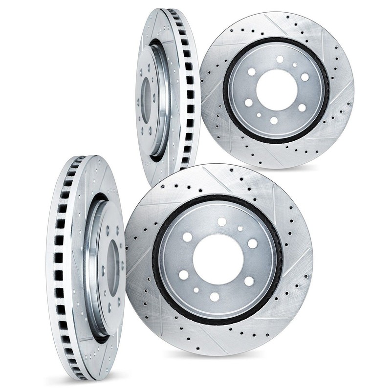 Dynamic Friction 7004-48055 Disc Brake Rotor Set For 15-20 Canyon Colorado