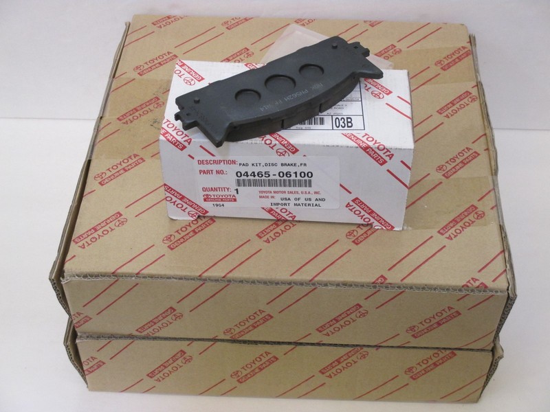 LEXUS OEM FACTORY FRONT BRAKE PADS AND ROTOR SET 2007-2009 ES350