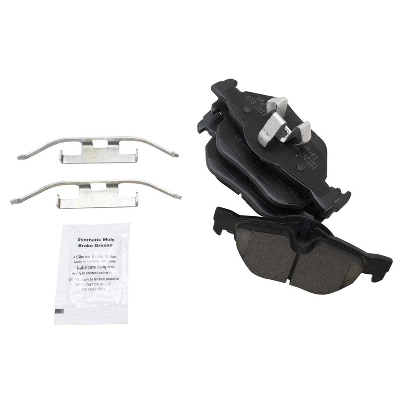 TRQ Rear Ceramic Brake Pad & Rotor Kit Fits 2013 BMW 328i xDrive gallery