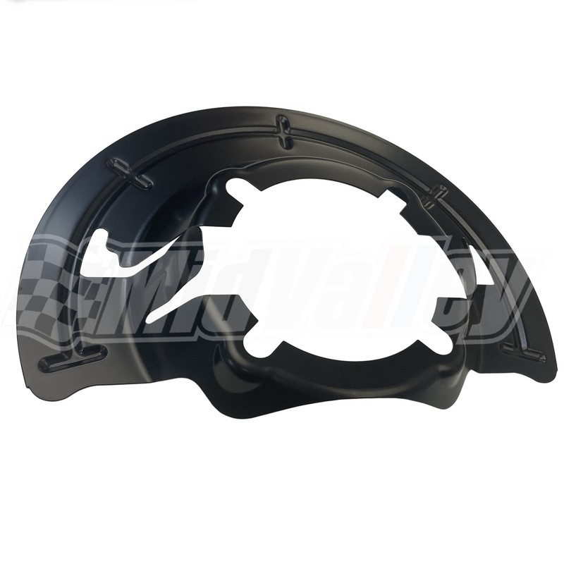 Front Brake Dust Stone Shield Backing Plate For 97-04 Ford F250 F350 Super Duty gallery