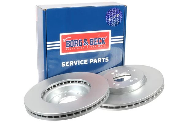Borg & Beck BBD4538 Front Brake Discs Pair 280mm Vented Fits Honda Accord Civic gallery