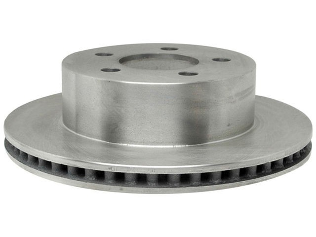 Front AC Delco Silver Non-Coated Brake Rotor fits Jeep TJ 1999-2006 64BZQB