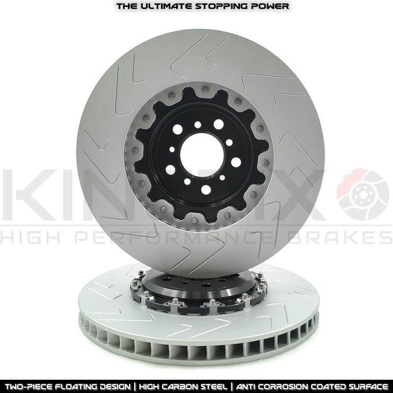 FOR BMW M6 F06 F12 F13 TWO PIECE FLOATING FRONT BRAKE DISCS 400mm X 36mm PAIR gallery