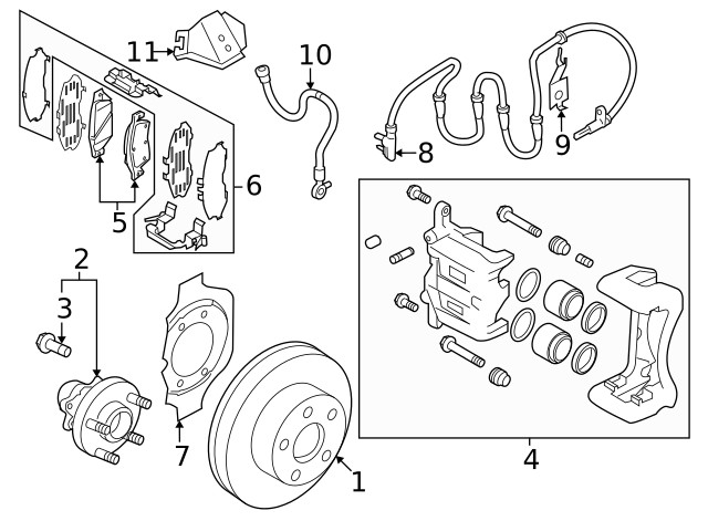 Genuine Nissan Rotor-Disc Brake Front 40206-4GA0A gallery
