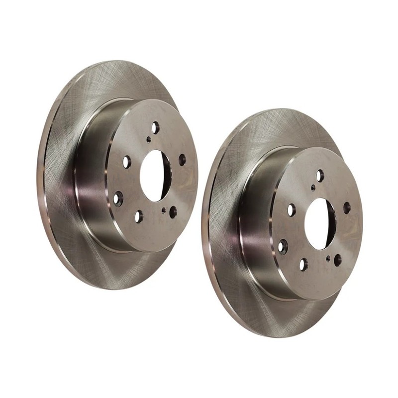 For Lexus HS250h 2010-2012 Brake Discs Driver Passenger Side Rear 2-Wheel Set