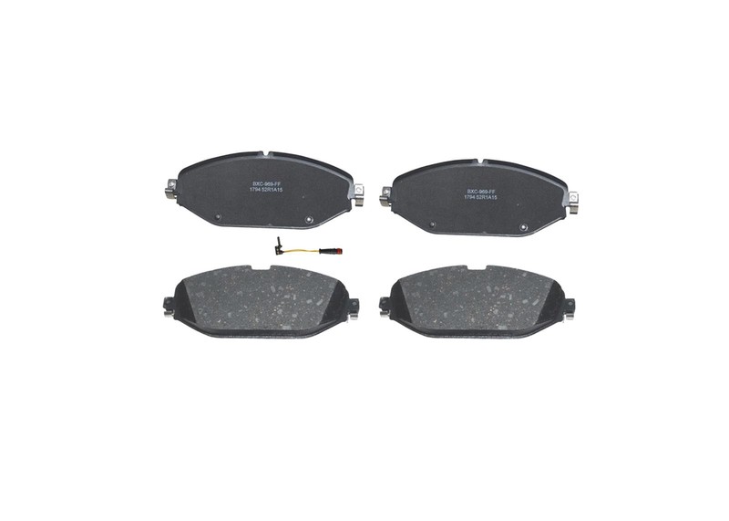 Front Carbon Coated Rotors & EPS Brake Pads For C300 2015-2023 W/ Sport Package gallery