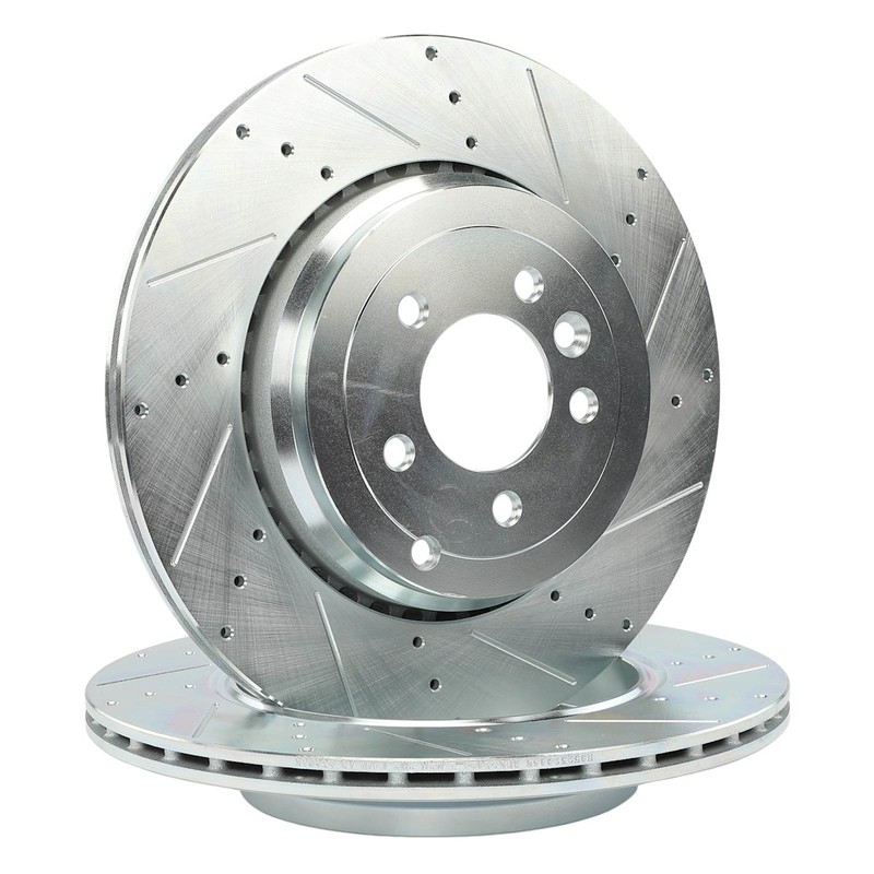 2-Wheel Set Brake Discs Rear for Defender Range Rover Land 110 Sport 2010-2013 gallery