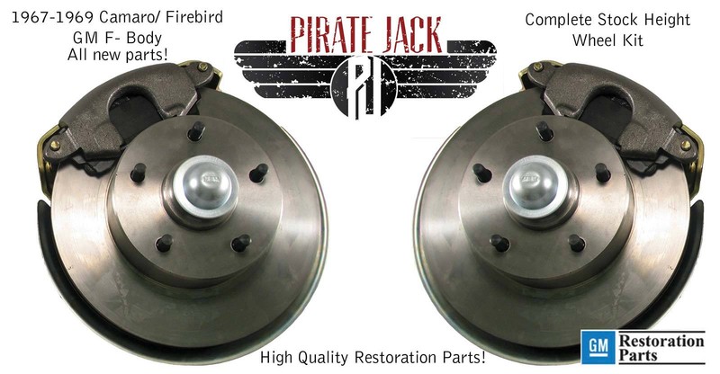 1964-1972 GM A, F, X Body Disc Brake Conversion Kit With 8" Dual Chrome (GM-309) gallery