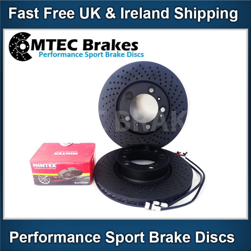 Boxster 3.2S S 986 Front Black Edition Brake Discs & Pads & Sensor
