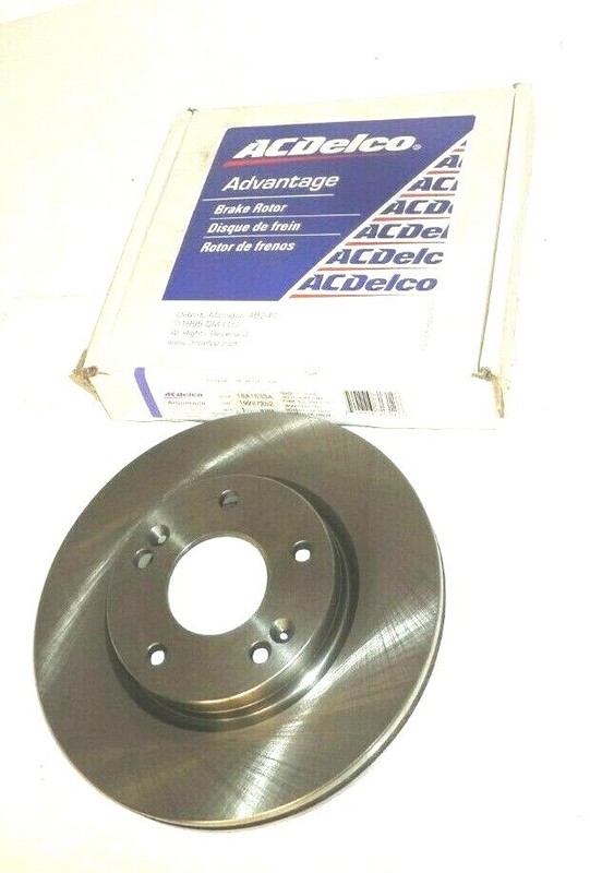 2 Vented Front Brake Rotor 18A1633A ACDelco for 2001-2006 Hyundai Santa Fe gallery