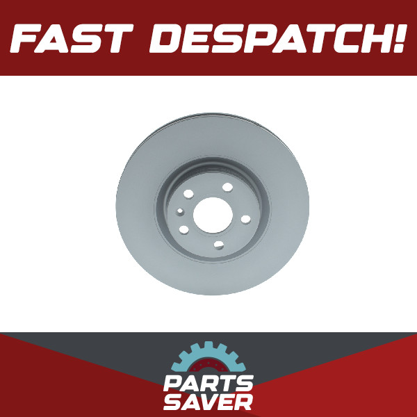 2x Brake Discs Pair Vented fits VOLVO V60 Mk2 2.0D Front 2018 on 322mm Set Bosch