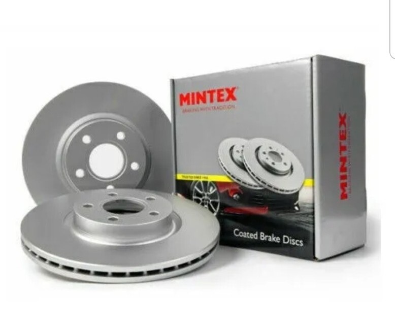 Front Brake Discs Set L/R Fits VW AMAROCK Mintex MDC2243C