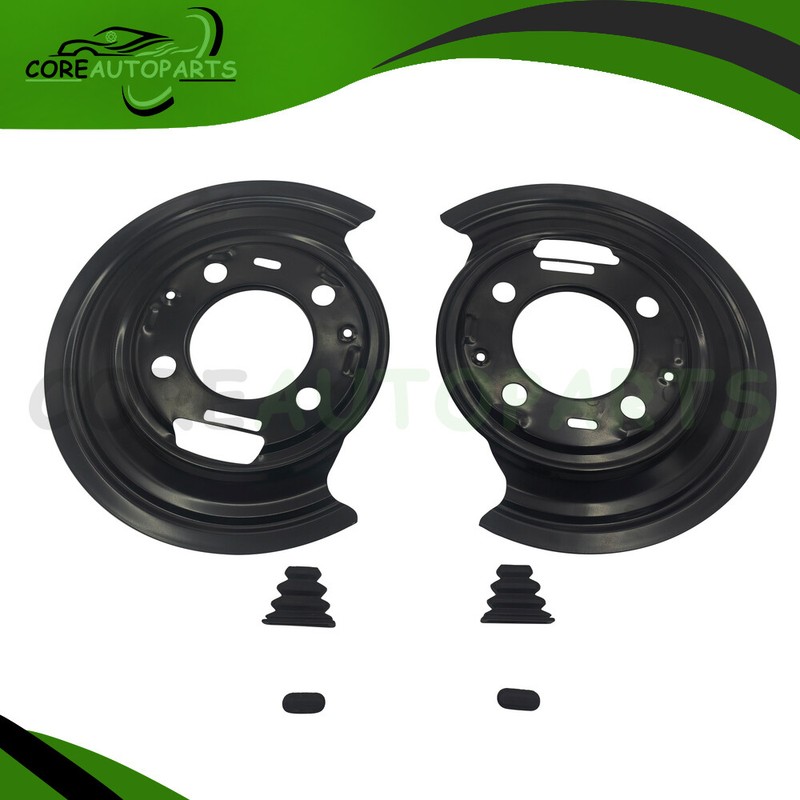 Set of 2 Brake Backing Plates Rear for 09-2010 Ram Truck 3500 2500 Pair 924-237