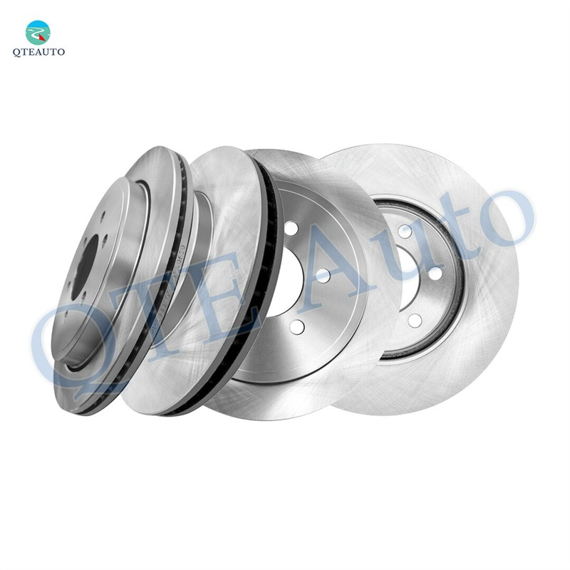 Set 4 Front 329.95mm-Rear 342mm Brake Disc Rotors For 2003-2006 Ford Expedition
