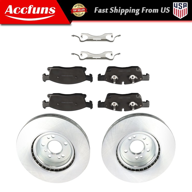 6x Front Disc Brake Rotors & Ceramic Brake Pads For Benz W166 ML250 ML350 GLE350