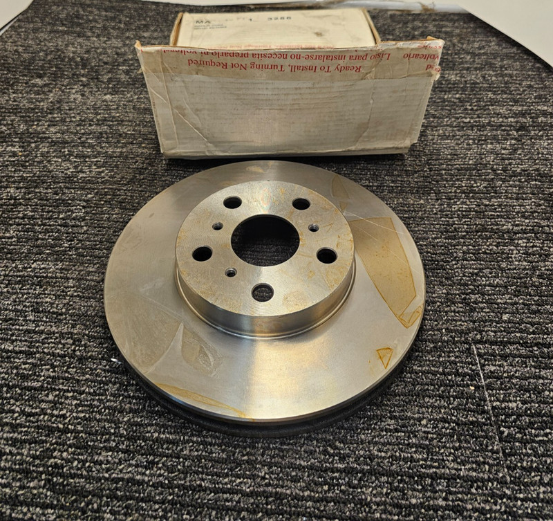 Proven Valu BDR YH141431 Front Brake Rotor For 1987-1991 Toyota Camry