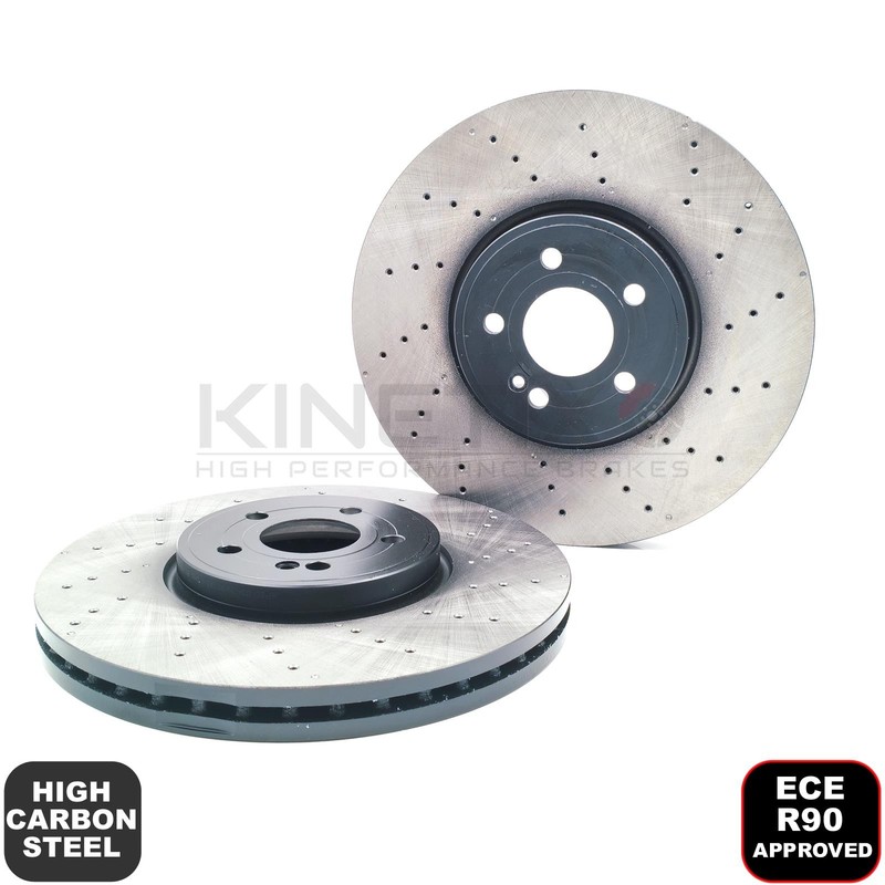 FOR MERCEDES CLA35 GLA35 GLB35 AMG 2019- FRONT REAR BRAKE DISCS PADS 350mm 330mm gallery
