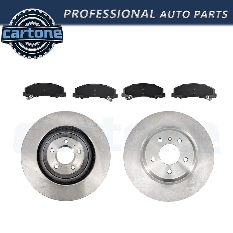 Front Brake Rotors & Ceramic Pads for 06-11 Cadillac DTS Buick LuCerne V8 New