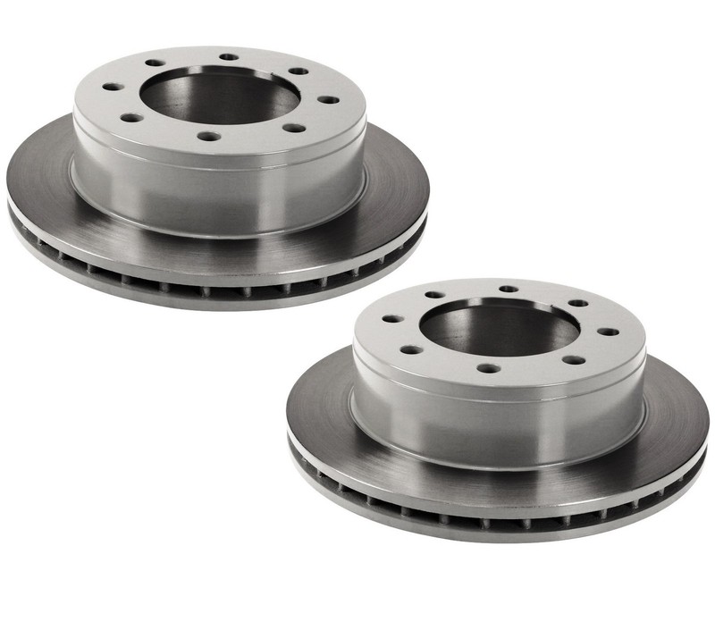 NEW Pair Set of 2 Rear Brake Disc Rotors Coated 330mm Brembo For Chevrolet GMC