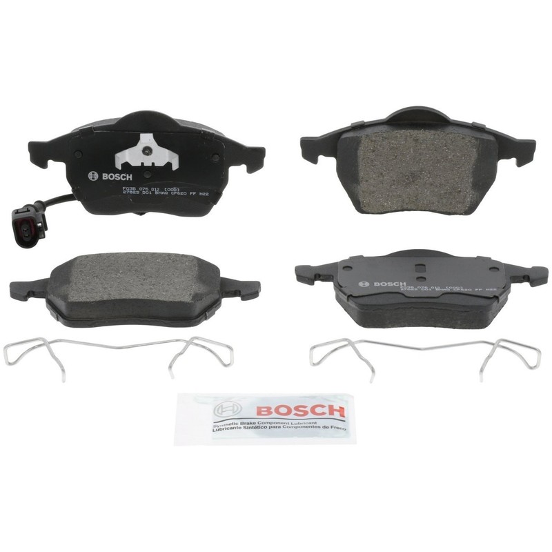 Bosch OEM Front Ceramic Brake Pads Kit For 2000-2006 Volkswagen Golf 9 Yr Warra.