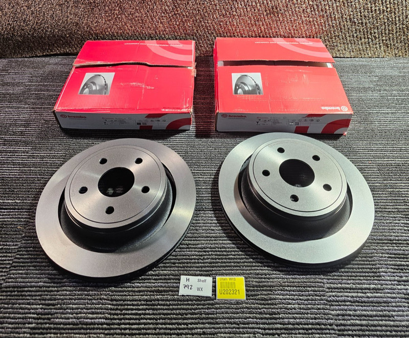 (QTY 2) Brembo 09.9037.11 Disc Brake Rotor For 02-23 Chrysler Dodge Ram Models gallery